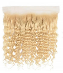 613 Top Tier 13x4 Frontal Blonde Virgin Human hair